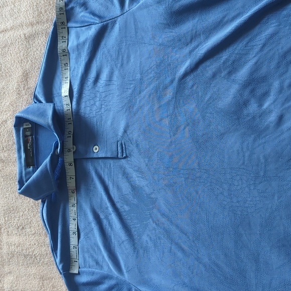 RLX Ralph Lauren men's M golf blue t-shirt. - Picture 3 of 7